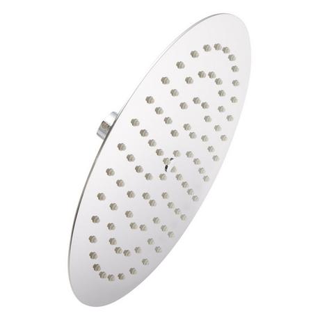 Contemporary Low Profile Rainfall Shower Head - 2.5 GPM