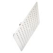 Modern Square Rainfall Shower Head with Rounded Corners - 2.5 GPM, , large image number 0