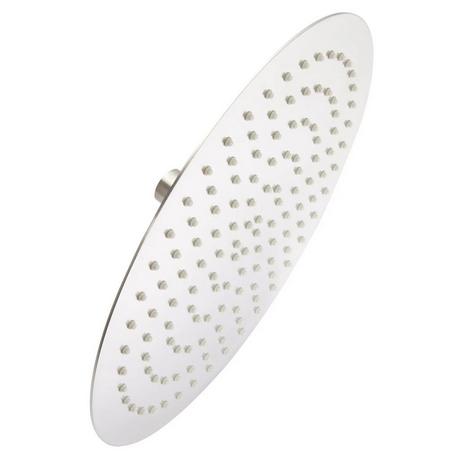 Contemporary Low Profile Rainfall Shower Head - 2.5 GPM