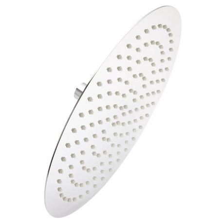 Contemporary Low Profile Rainfall Shower Head - 2.5 GPM