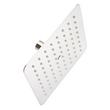 Modern Square Rainfall Shower Head with Rounded Corners - 2.5 GPM, , large image number 4
