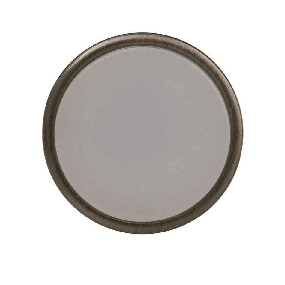 Omaria Acrylic Cabinet Knob - Gunmetal, , large image number 2