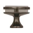 Omaria Acrylic Cabinet Knob - Gunmetal, , large image number 1