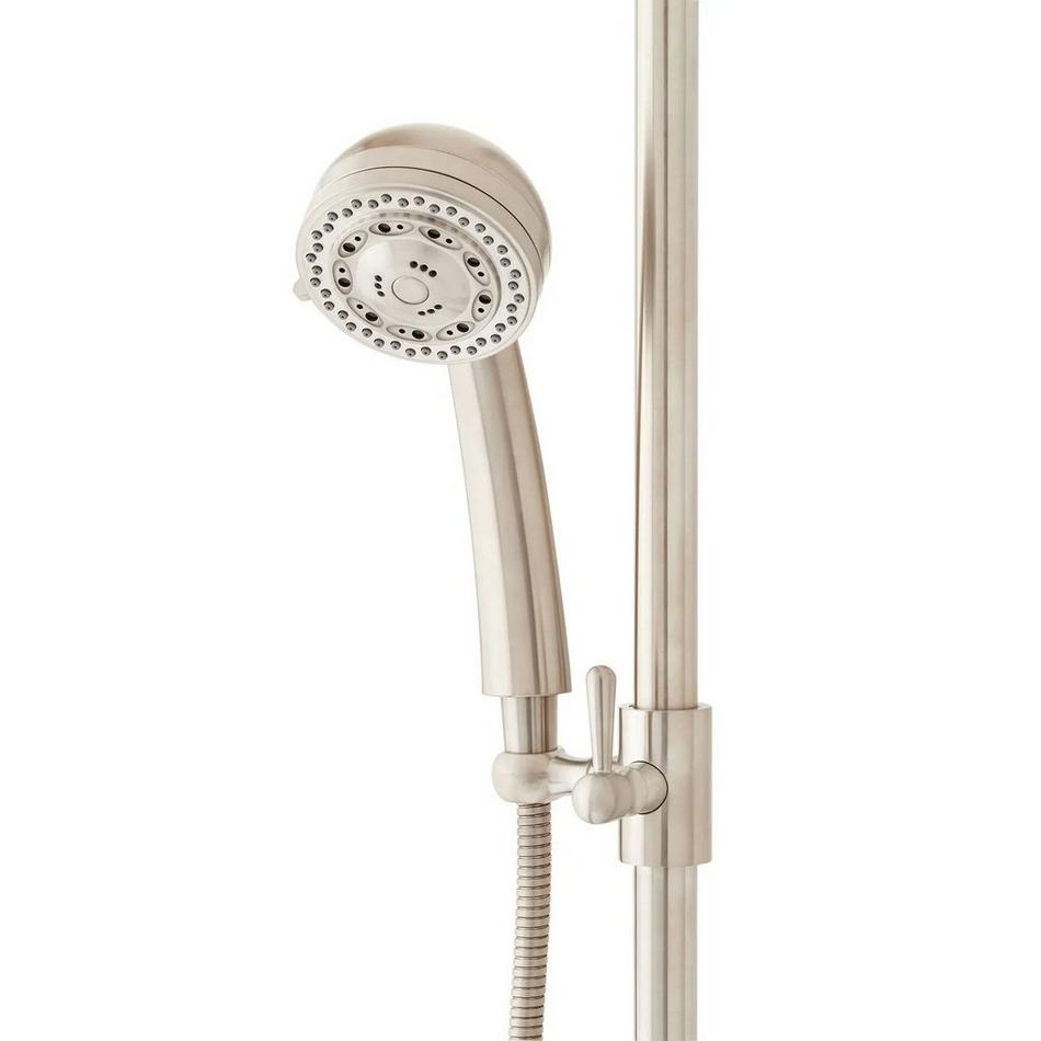 30" Traditional Multifunction Hand Shower and Slide Bar - Brushed Nickel, , large image number 1