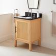 24" Ayanna Mindi Vanity with Rectangular Undermount Sink - Natural Mindi, , large image number 0