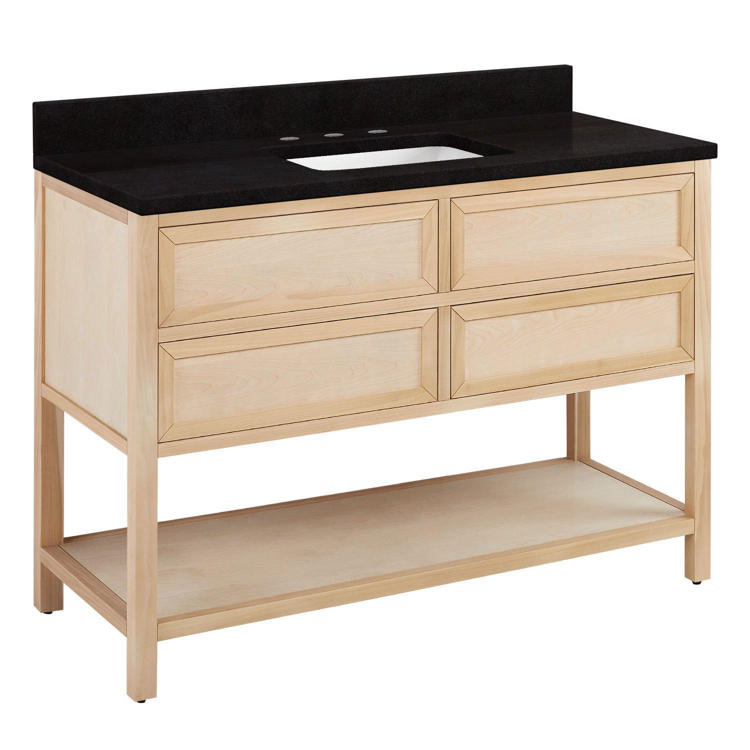 48" Robertson Vanity with Rectangular Undermount Sink - Unfinished