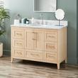 48" Arrietty Vanity with Outlet - Undermount Sink - Natural Bamboo, , large image number 0