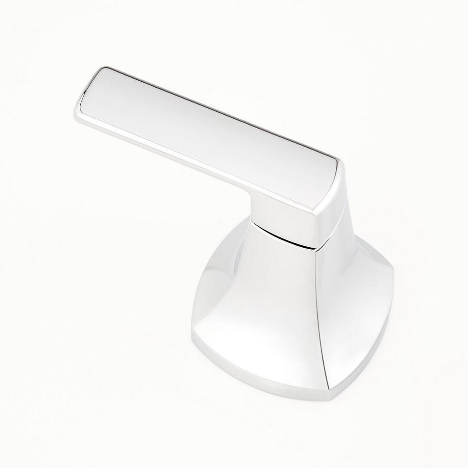 Sefina 4-Hole Roman Tub Faucet and Hand Shower with Rough-In Valve - Chrome, , large image number 2