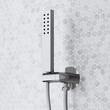 Sefina Thermostatic Shower System with Dual Showerheads and Hand Shower - Chrome, , large image number 5