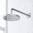 Sefina Thermostatic Shower System with Dual Showerheads and Hand Shower - Chrome, , large image number 1