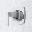 Sefina Thermostatic Shower System with Dual Showerheads and Hand Shower - Chrome, , large image number 3