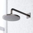 Sefina Thermostatic Shower System with 3 Body Sprays, Slide Bar and Hand Shower - Gunmetal, , large image number 1