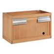 30" Aliso Narrow Wall-Mount Vanity - Outlets - Natural Teak - Cabinet Only, , large image number 2