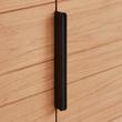 24" Aliso Narrow Wall-Mount Vanity - Outlets - Natural Teak - Cabinet Only, , large image number 3