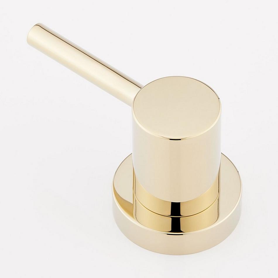 Lexia 4-Hole Roman Tub Faucet and Hand Shower - Polished Brass, , large image number 2