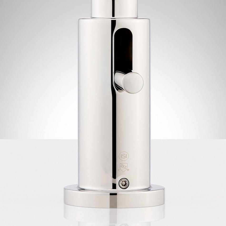 Lexia 4-Hole Roman Tub Faucet and Hand Shower - Polished Nickel, , large image number 3