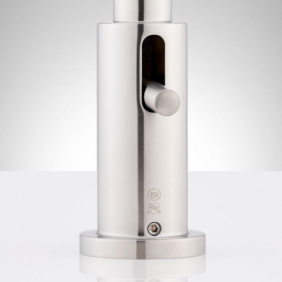 Lexia 4-Hole Roman Tub Faucet and Hand Shower - Brushed Nickel, , large image number 3