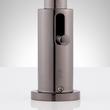 Lexia 4-Hole Roman Tub Faucet and Hand Shower with Rough-In Valve - Gunmetal, , large image number 3
