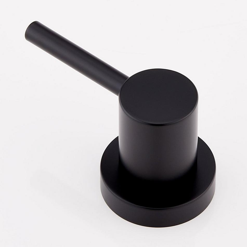 Lexia 4-Hole Roman Tub Faucet and Hand Shower with Rough-In Valve - Matte Black, , large image number 2