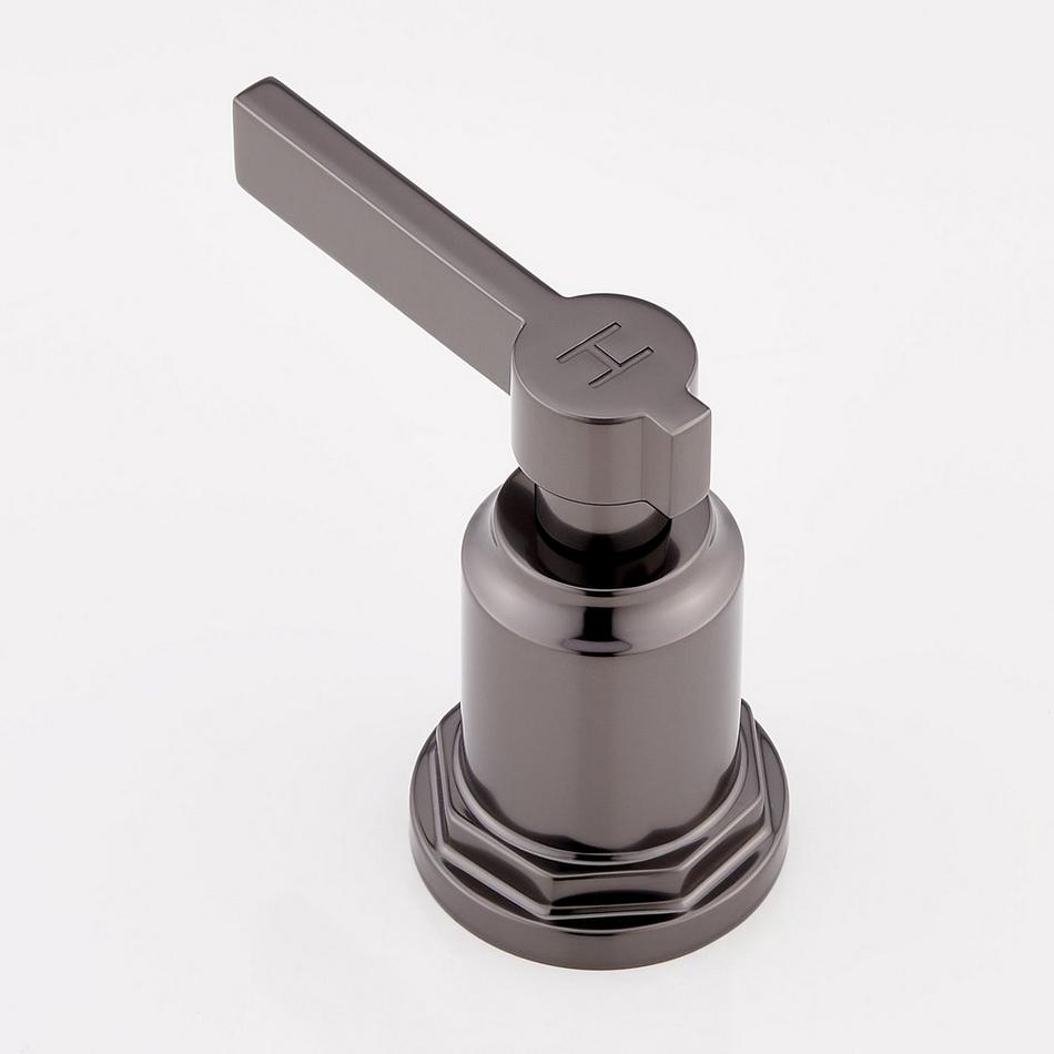 Greyfield 4-Hole Roman Tub Faucet and Hand Shower - Gunmetal, , large image number 2