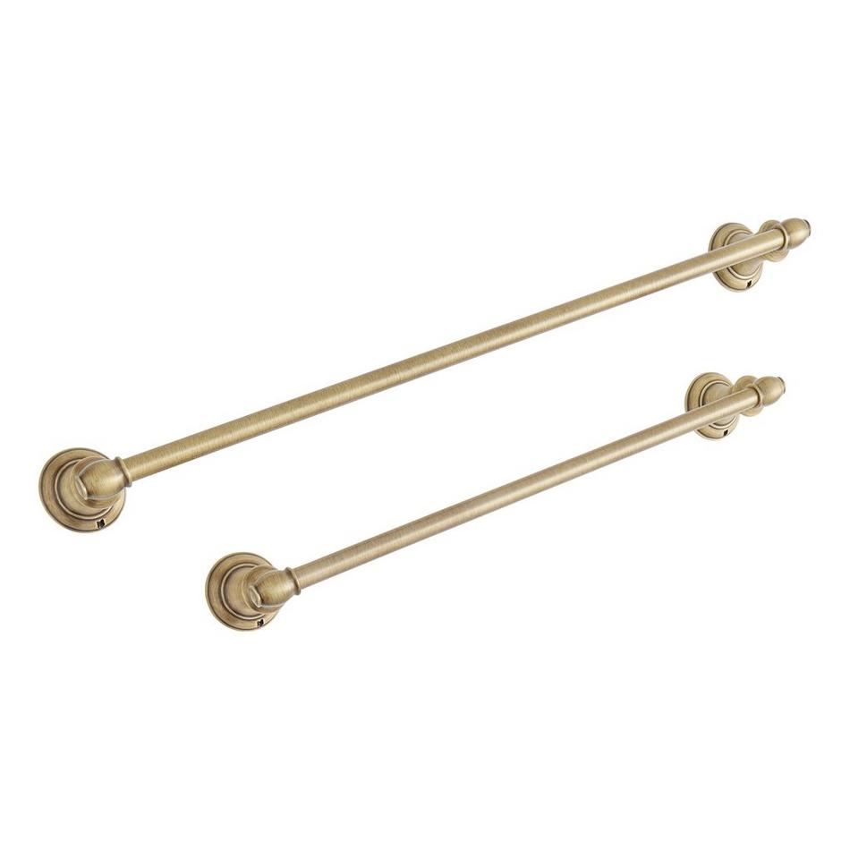 24" Beasley Towel Bar - Aged Brass, , large image number 2