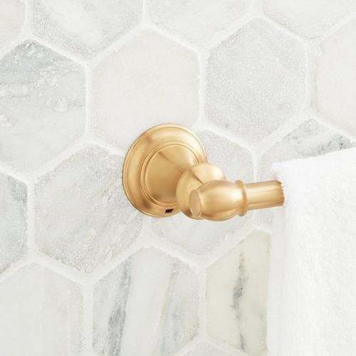 Beasley Towel Bar - Brushed Gold