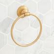 Beasley Towel Ring - Brushed Gold, , large image number 1