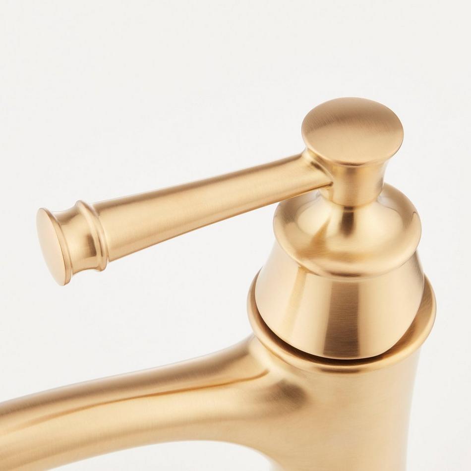 Beasley Single-Hole Bathroom Faucet - Brushed Gold, , large image number 2