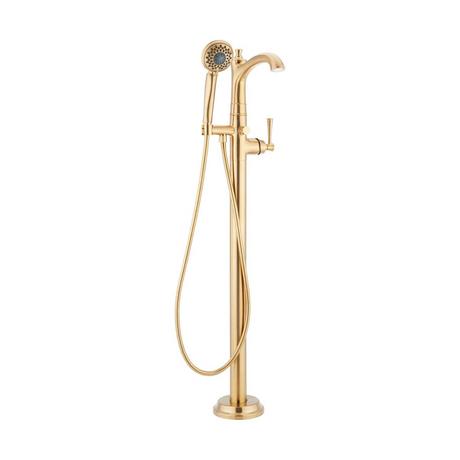 Beasley Freestanding Tub Faucet with Hand Shower