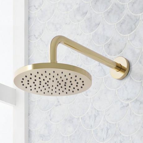 Lexia Thermostatic Shower System with 3 Body Sprays, Slide Bar and Hand Shower