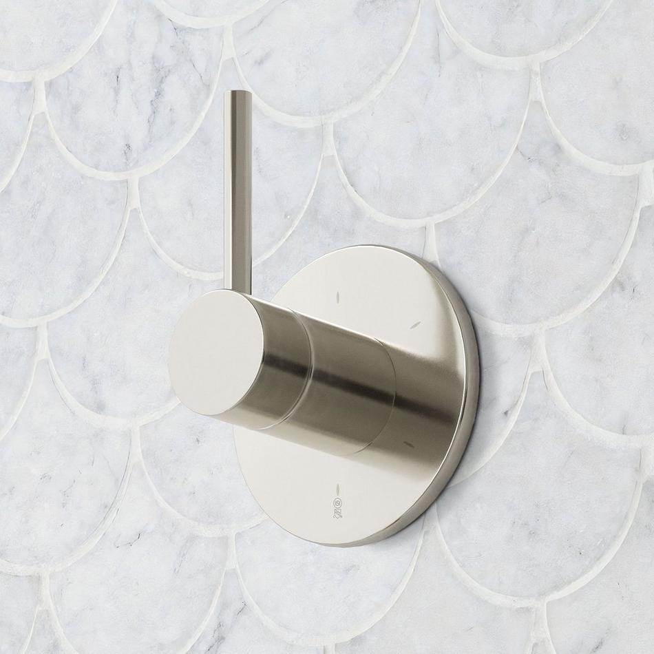Lexia Thermostatic Shower System with 3 Body Sprays, Slide Bar and Hand Shower - Polished Nickel, , large image number 2