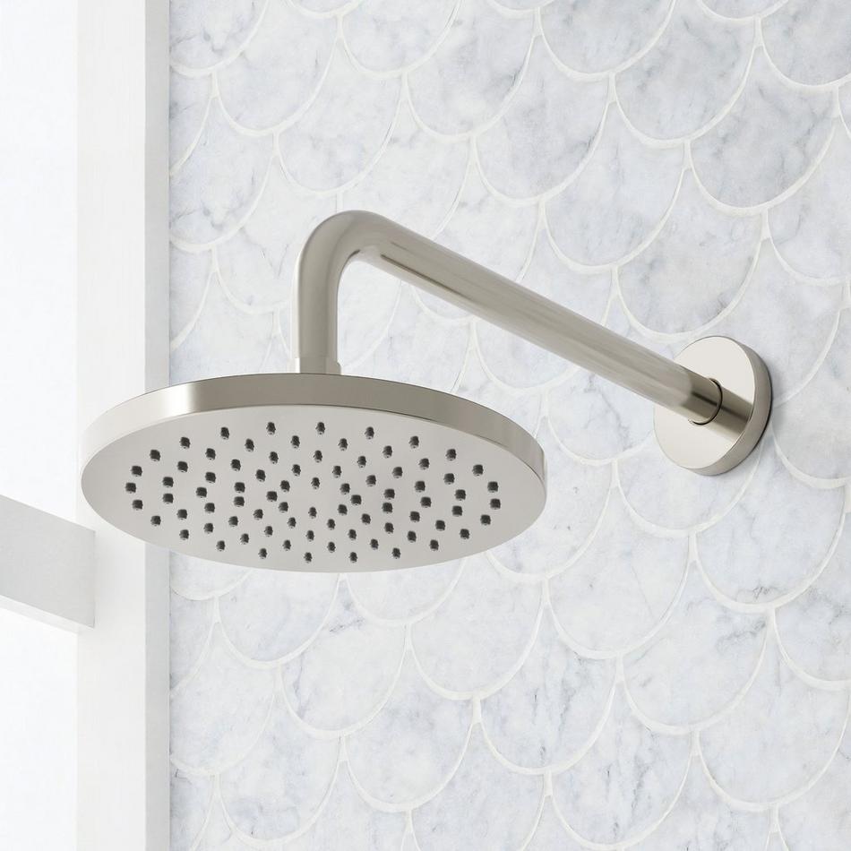 Lexia Thermostatic Shower System with 3 Body Sprays, Slide Bar and Hand Shower - Polished Nickel, , large image number 1