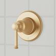 Beasley Thermostatic Shower System with Hand Shower - Brushed Gold, , large image number 3