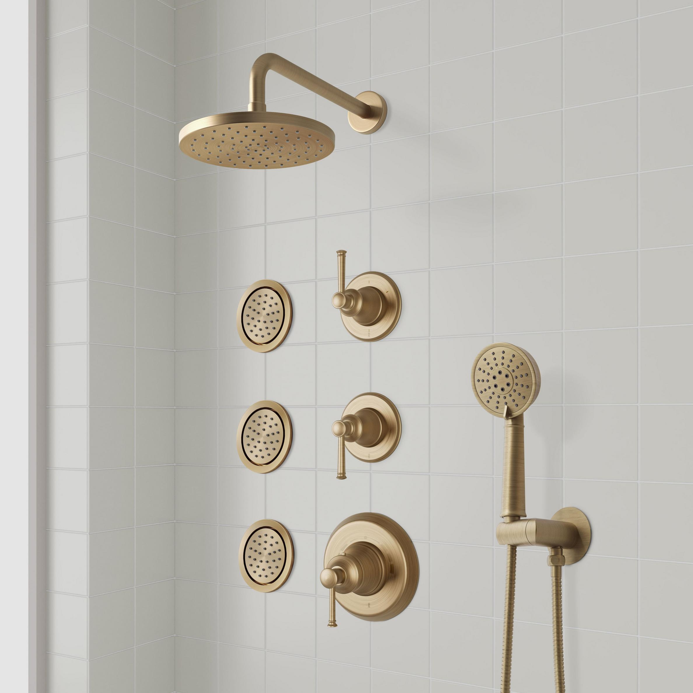 Shower Systems With Body Spraysnull