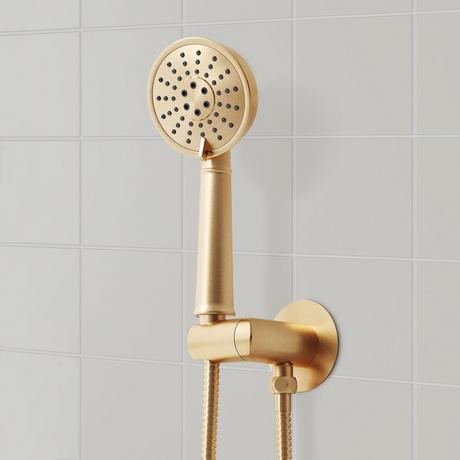 Beasley Thermostatic Shower System with 3 Body Sprays and Hand Shower