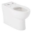 Lavrik Elongated Skirted Toilet Bowl - White, , large image number 0