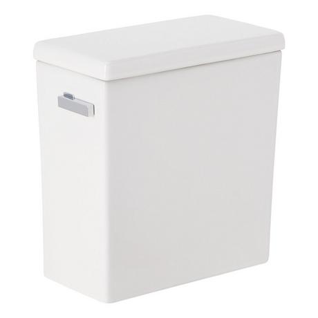 Lavrik Reversible Toilet Tank - White