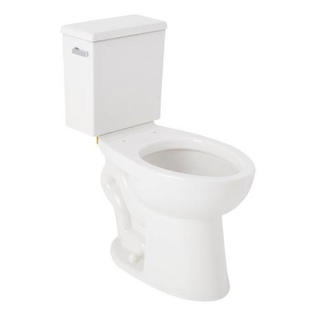 Lavrik Two-Piece Elongated Toilet with Reversible Tank