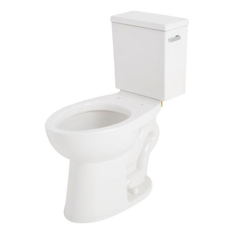 Lavrik Two-Piece Elongated Toilet with Reversible Tank
