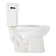 Lavrik Two-Piece Elongated Toilet with Reversible Tank - No Seat  - Matte Black Handle, , large image number 2
