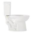 Lavrik Two-Piece Elongated Toilet with Reversible Tank - No Seat  - White Handle, , large image number 2