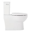 Lavrik Two-Piece Skirted Elongated Toilet with Reversible Tank, , large image number 5