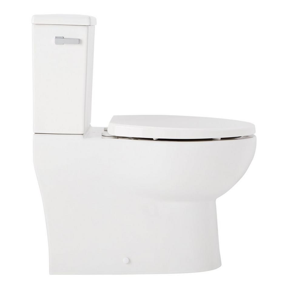 Lavrik Two-Piece Skirted Elongated Toilet with Reversible Tank, , large image number 5