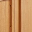 60" Sybill Double Vanity with Outlet - Natural Teak - Vanity Cabinet Only, , large image number 2