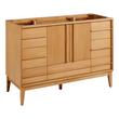 48" Sybill Vanity with Outlet - Natural Teak - Vanity Cabinet Only, , large image number 0
