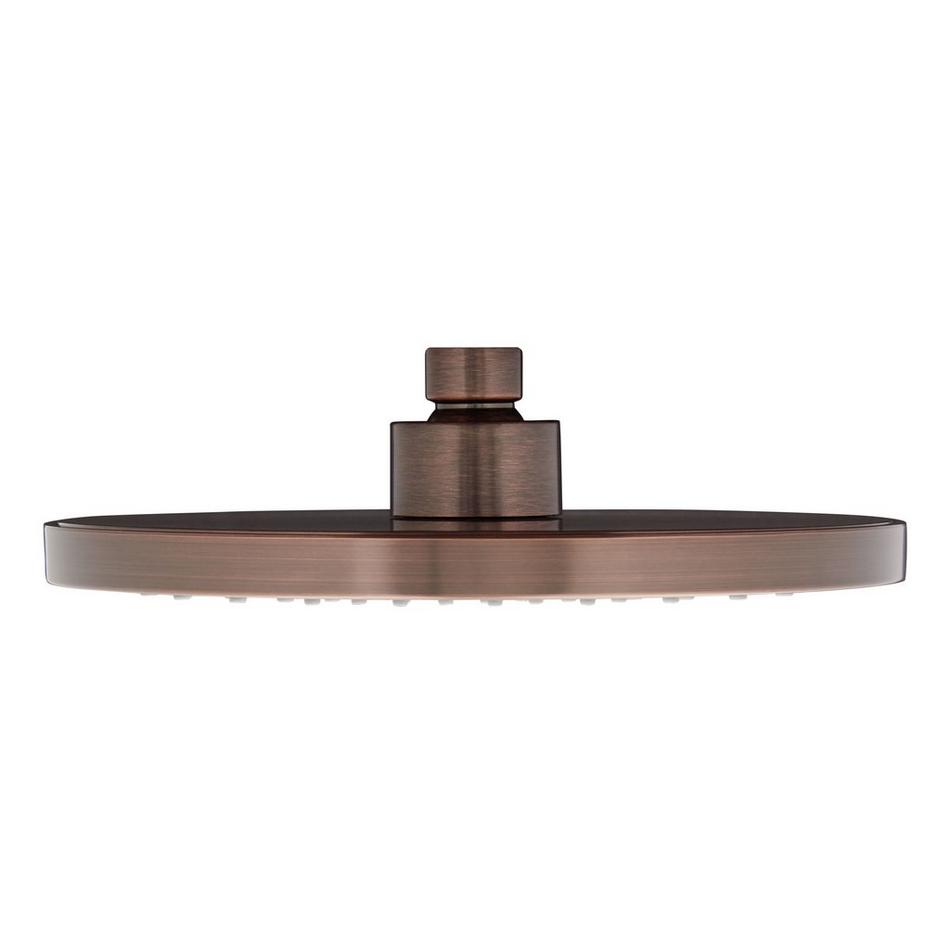 8" Modern Round Rainfall Shower Head -1.75 gpm - Oil Rubbed Bronze, , large image number 1