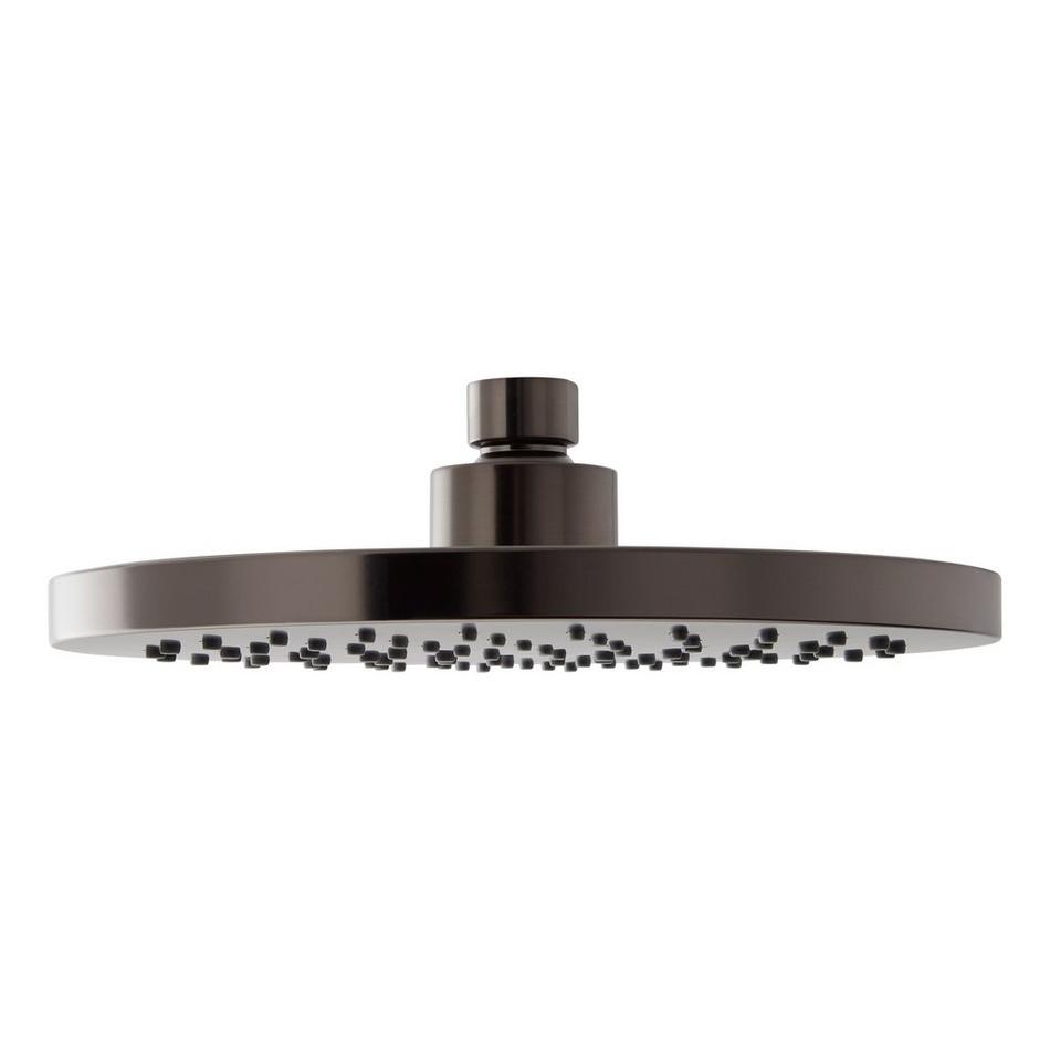 8" Modern Round Rainfall Shower Head - 2.5 gpm - Gunmetal, , large image number 1