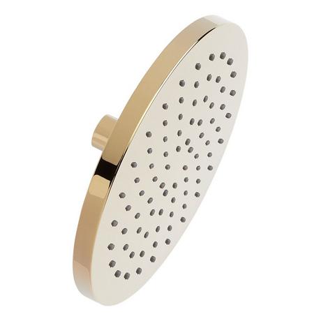 Modern Round Rainfall Shower Head - 2.5 GPM