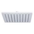 Rigi Square Rainfall Shower Head - 2.5 gpm, , large image number 5