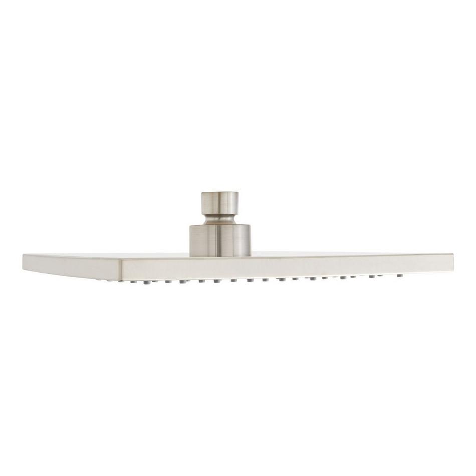 Rigi Square Rainfall Shower Head - 2.5 gpm - Brushed Nickel, , large image number 1